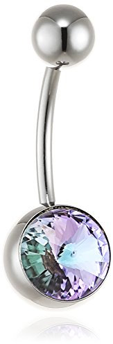 Pure Grey Unisex-Piercings Titan Mehrfarbig BB-MT-12-VL