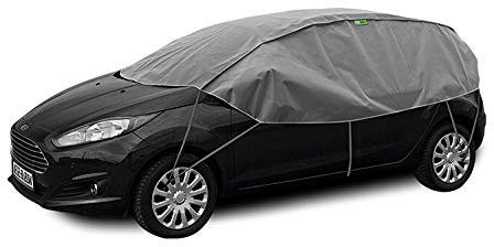 Halbgarage Winter S-M kompatibel mit KIA Picanto (II) ab 2011 UV Schutz Auto Abdeckung