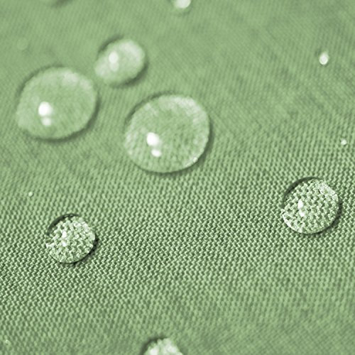 Garten-Tischdecke Lotus-Effekt Rund 180 cm Hellgrün Grün - Farbe & Größe wählbar mit Fleckschutz - (GT_R180HGrün)