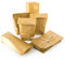 Logbuch-Verlag 10 kleine goldfarbene Papiertüten zum Befüllen 9 x 15 x 3,5 cm Weihnachten Mini Geschenktüten Papier Tüten gold