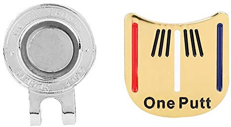 Alomejor Golfball-Marker Hat Clip Zubehör für -Liebhaber(1#)