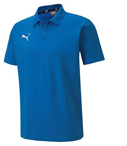 PUMA Men's Teamgoal 23 Casuals Polo Shirt, Electric Blue Lemonade, L UK