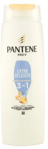 Pantene Pro-V Extra Delicato 3 in 1, Shampoo Balsamo e Trattamento, 225ml