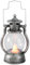 Yardwe Mini LED Lantern Vintage Candle Lamp: Costume Lamp Battery Operated Vintage Lantern Indoor Hurricane Lantern Kerosene Lamp for Wedding Birthday Party Decor (With Battery)