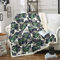 Tbrand Karikatur Auto Kuscheldecke Baufahrzeuge Decke 150x200cm Dekorativ Weich Karikatur Maschinen Truck Wohndecke Camouflage Equipment Truck Flanell Fleecedecke