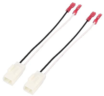 X AUTOHAUX 2pcs Car Speaker Connector Harness Adapter 72-6514 for Ram 3500