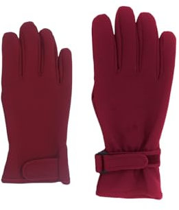 maximo Mädchen Softshell Handschuhe/Fingerhandschuhe 19103 6399 in rot, Kleidergröße:Größe 5, Farbe:rot