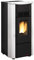 Extraflame 1280557 Giusy Plus EVO 2.0 Pelletofen Stahl Weiß/A+