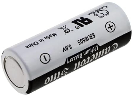 CoreParts Ersatzteil Battery for ER18505 14.40Wh Li-SOCl2 3.6V 4000mAh Black, MBXSPE-BA011