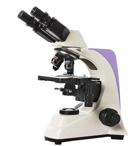 ZTBH Mikroskop-Zubehör-Kit 2500X HD Binokulares biologisches Mikroskop, geeignet for Schullabor-Lehrmikroskope Mikroskopische Objektträger