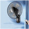DLAZUM Wandventilator mit Fernbedienung, oszillierender Innenhof-Wandventilator, IP44 wasserdicht, elektrischer Kühlventilator aus Metall, Industrie, Wohnen