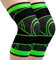 PRO VAL 2 Pezzi Tutore Ginocchio da Uomo/Donna, Ginocchiera Sportiva, Fascia a Compressione, Supporto per Artrite, Dolore alle Articolazioni, Lesioni dei Legamenti Rotula e Menisco (Verde, L)
