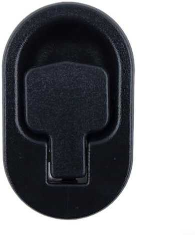 Eawfgtuw ABS-Liegestuhlgriff, schwarz, stabile Ersatzteile, Fingerentriegelungs-Stil, Ersatzteil für Stuhl, Sofa, Couch