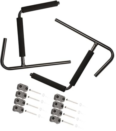 KOMBIUDA 2stücke Wandhalterung Für Kajaks Und Surfbretter Faltbare Haken Hänge-wandrahmen Für Kajaks Und Surfbretter Geeignet Für Garagen Und Innenräume Mit Montageschrauben Und