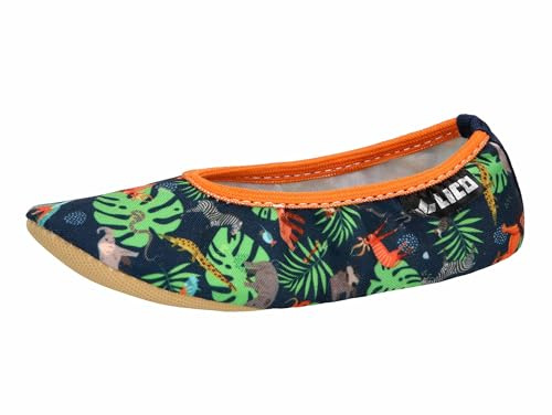 Lico Unisex Kinder G1 Gymnastikschuhe, Marine Orange, 32 EU