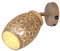RL LIVE YOUR LIGHT Reality Leuchten Wandspot Bidar R81571765, Metall Coffee, exkl. 1x E14