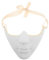 Beavorty Untere Gesichtsmaske Gruselmasken Für Erwachsene Halloween-maske Cosplay-maske Kostüm Maske Halbmaske Halloween Weiß Plastik