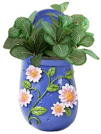 Dekorativer Blumentopf – Balkonkasten im Pantoffel-Design | Blumenhalter, wasserdicht, bunt, für Geländer, Balkon und Garten