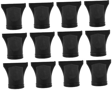 LALADEFIEE 12pezzi Ugelli Per Asciugacapelli Becco Concentratore Accessorio Styling Per Asciugacapelli Per Styling e Asciugatura Efficiente