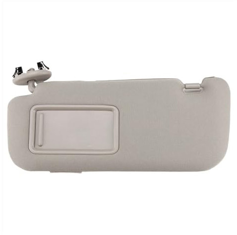 Visera Parasol Interior para Coche con Espejo Parasol para Lado Izquierdo Conductor Color Gris para Toyota Auris Y para Corolla 2007-2013 Viseras Parasol