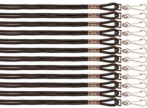 Schwarz Lanyard – 12 Pack