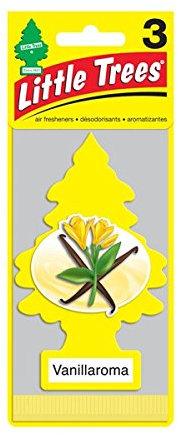Very Vanilla – Désodorisant pour voiture Arbre magique cardé x 1