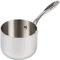 Vogue Tri Wall Saucepan 1.5 Litre, Size: 160(Dia) mm, Stainless Steel & Aluminium - Induction Hob, Gas, Electric & Solid Top Compatible - Lid Sold Separately (Y423), Y245