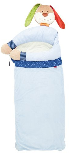 Sigikid 40709 Schlafsack Hase blau