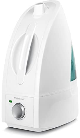 medisana AH 660 Luftbefeuchter Ultraschall, Luftreiniger für Zimmer bis 30m², Vernebler für Schlafzimmer, Wohnzimmer gegen trockene Luft, 4,5 Liter