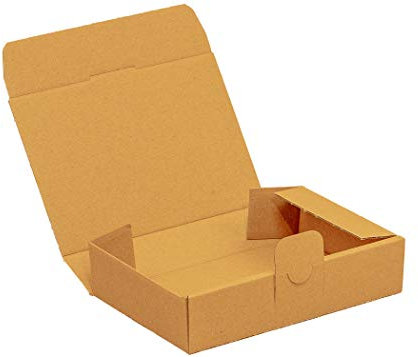 Maxibriefkarton DIN A6/B6 180 x 130 x 45 mm 150 Stück Braun Großbriefkarton Warensendung Versandkarton