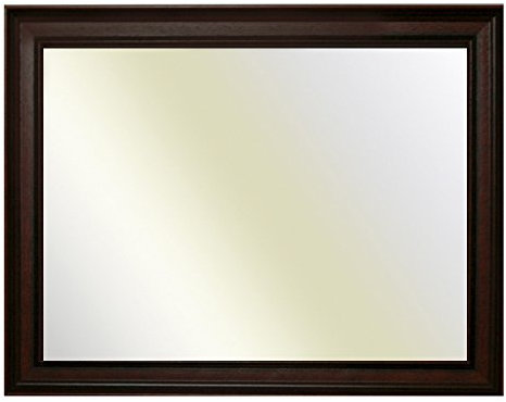 Neumann Bilderrahmen Holzrahmen Vermont nußbaum, Spiegel, 40x60 cm