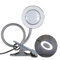 LED Lupenleuchte, USB Tattoo Schönheit Lupenlampe, 2,5X Kaltlicht Lupenleuchte Metall Schlauchklemme Swing Arm Schreibtisch Leuchte Tattoo Lampe für Kosmetik- Massage und Tattoo Studio
