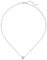 Jobo Damen-Halskette Dreieck aus 925 Sterling Silber mit Zirkonia