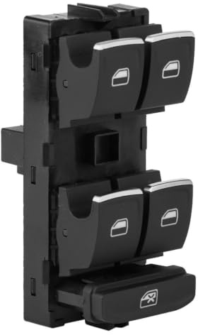 Interruptor del elevalunas eléctrico, interruptor del interruptor principal de la ventana Interruptor de control 5G0 959 857C Interruptor del elevalunas eléctrico principal para 7 B8 T