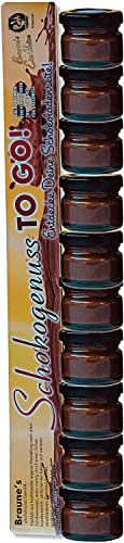Braune’s Eierlikör TO GO – Schokoladenseite | 10 x 25 ml zum Probieren (14% vol.) – Verschiedene Sorten – Ideal für Unterwegs & als Geschenkidee für Muttertag, Vatertag, Geburtstag