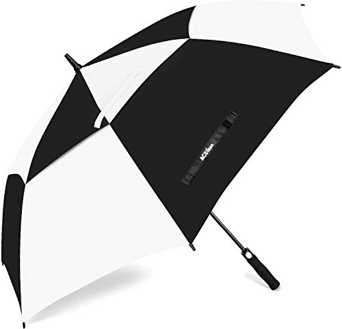 ACEIken Golf Umbrella Windproof Large 62/68 Inch,Double Canopy Vented | Automatic Open, Extra Large Oversized,Sun Protection Ultra Rain & Wind Resistant Stick Sports Umbrellas For Men and Women