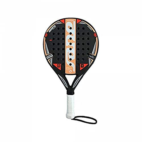 Sane - Pala Impronta Legend 2021, Pala de Pádel Color Blanco y Naranja, Comuesta en Carbono
