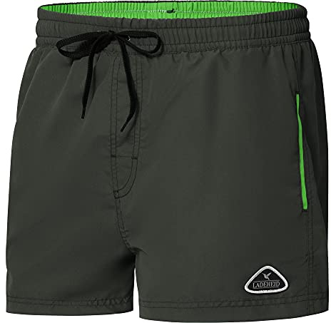 Ladeheid Herren Badehose kurz Schwimmshorts Badeshorts Schwimmhose LAZA1001