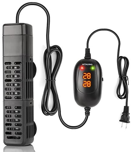 HiTauing Aquarium Heizung, 50W/100W/300W/500W Tauchheizung für Aquarien mit Übertemperaturschutz und automatischer Abschaltung beim Verlassen des Wassers für Salz- und Süßwasser