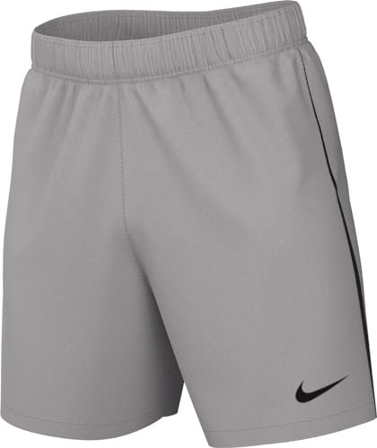 NIKE Knit Soccer Shorts M Nk DF Lge Knit III Short K, Pewter Grey/Black/Black, DR0960-052, L