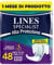 Lines Specialist Maxi Plus Inkontinenz-Einlagen für Damen und Herren, groß, 48 Stück