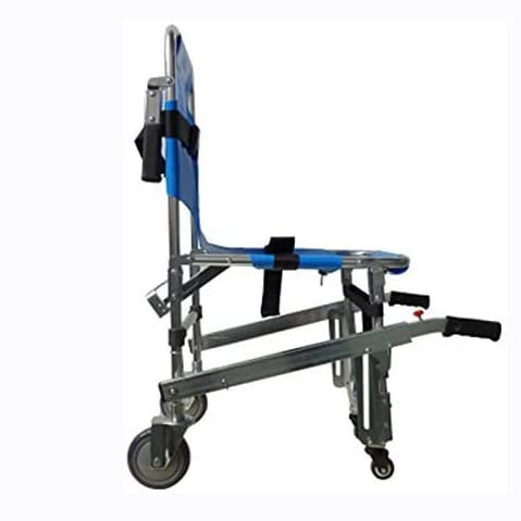 Samnuerly Electric Ladder Climbing Wheelchair for Elderly Disabled - Crawler Foldable Battery Operated Stair Evacuation Chair Foldable Mobility Aid