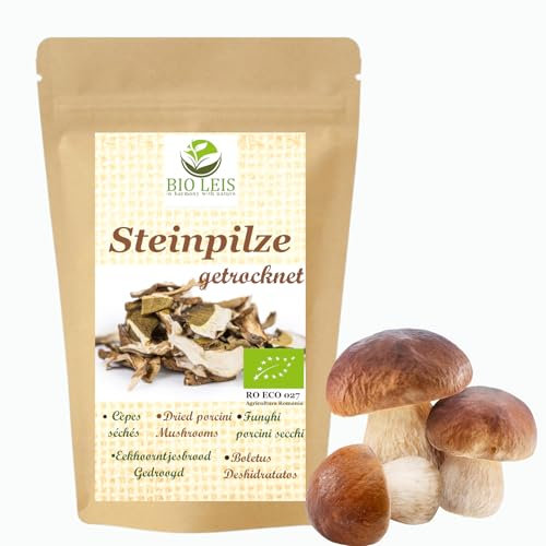 Cèpes 200 g Organic I Cèpes séchés I Naturels I BIO LEIS in harmony with nature
