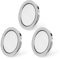 KYOTECH LED Einbaustrahler 230V G4 LED 3.5W 4000K Neutralweiß 260LM Möbel Einbaustrahler IP44 LED Möbeleinbauleuchte-unterbauleuchte küche led Bohrloch 55-58mm und 20mm Flache,3er Set