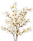 Uieke Ramas de Flor de Cerezo de Seda, Tallos Artificiales de Cerezo de 39.3 Pulgadas, arreglo de Flores de Ciruelo Falsas para decoración Japonesa del hogar, Juego de 3, Blanco