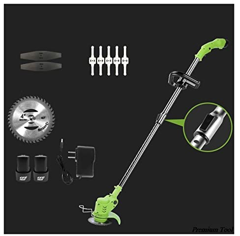 Tondeuse à Gazon sans Fil Tondeuse à Gazon électrique sans Fil 12V Tondeuse à Gazon électrique Lithium(12v Green Type B)