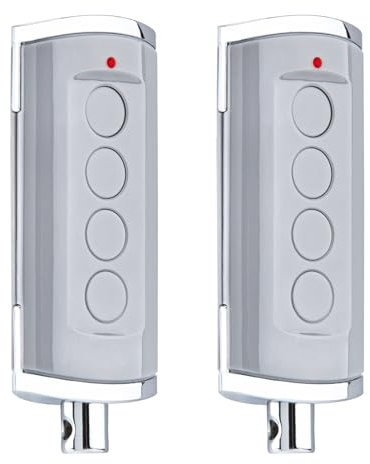 LAWOHO Garagentoröffner Handsender Kompatibel mit Hormann 868,3MHz Blaue Taste HSM2 HSM4 HS1 HS2 HS4 HSE2 HSZ1 HSZ2 HSP4 HSP4-C HSD2-A HSD2-C Fernbedienung 2 Stück