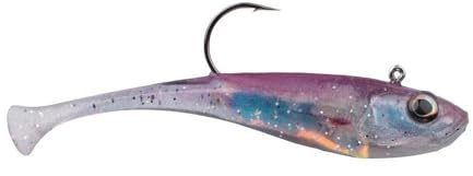 Berkley PowerBait Power Switch Fishing Bait, HD Purple Wizard, 3in, Irresistible Scent and Flavor, Ideal for Bass, Walleye, Panfish, Trout and More