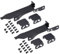sourcing map 2 Set Graphics Card Dual Fan Cooling Bracket PCI Metal Mounting Bracket Video Card Heatsink for 8/9/12CM Fans with Screws