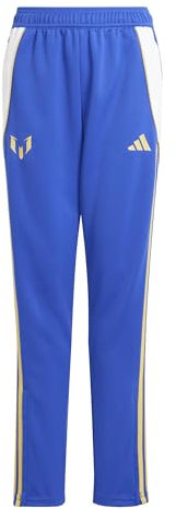 adidas Unisex-Kinder Messi PNT Y Jogginghosen & Leggings, Semi Lucid Blue/White, 11-12 Jahre